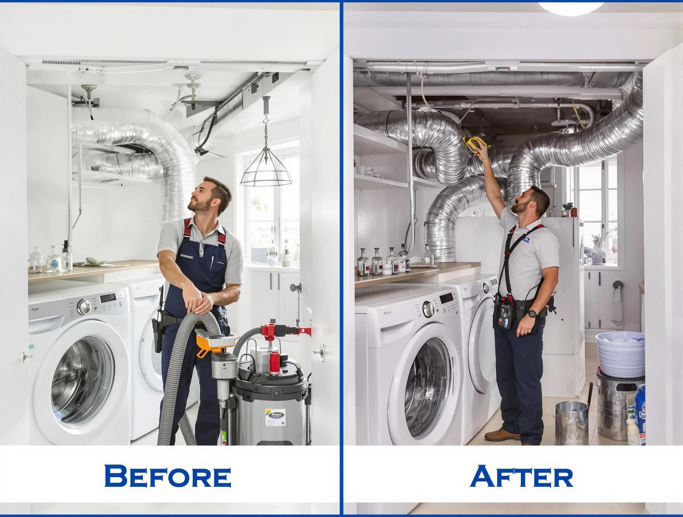 Expert gas dryer vent cleaning by Morgan Dryer Vent Cleaning in Morgan