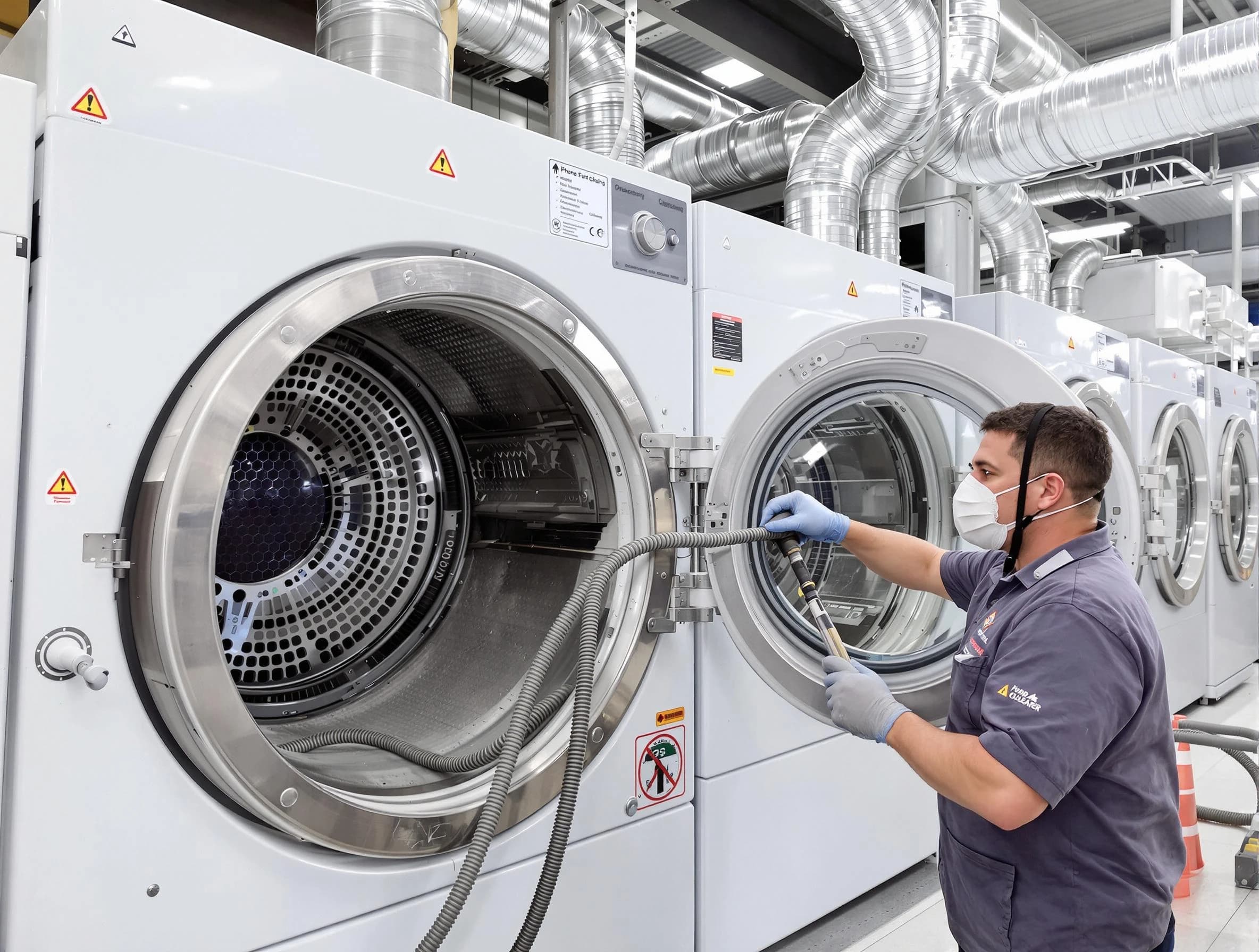 Industrial-grade dryer vent cleaning by Morgan Dryer Vent Cleaning in Morgan