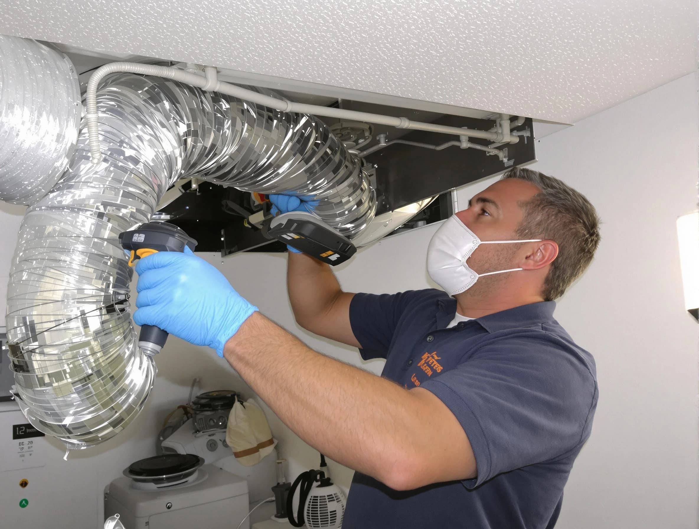 Morgan Dryer Vent Cleaning professional performing thorough residential dryer vent cleaning in Morgan