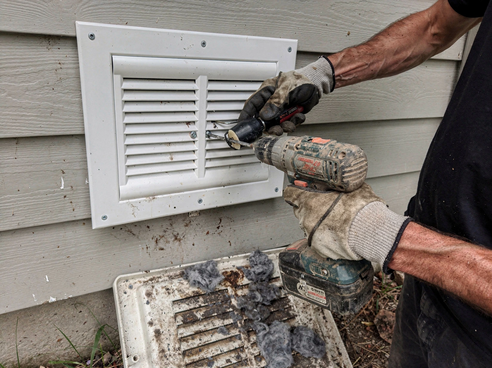 Dryer Vent Cover Replacement in Morgan