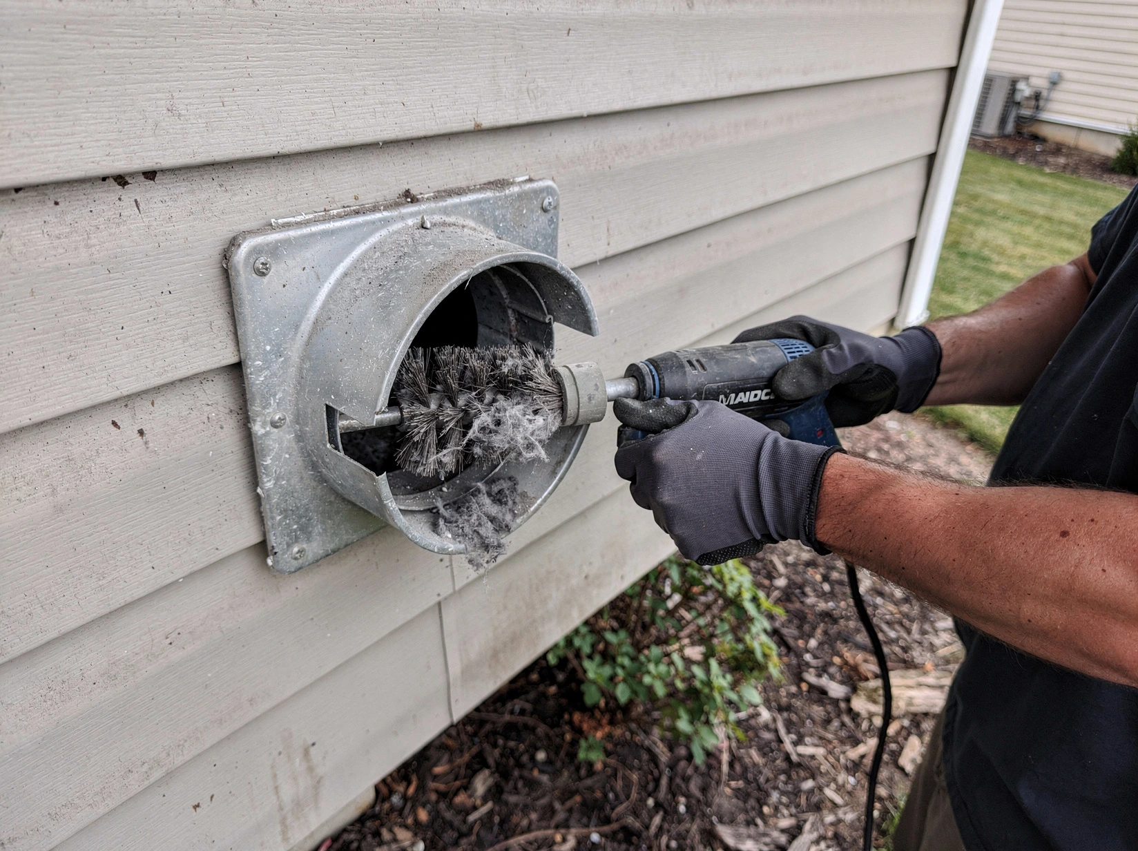 Residential Dryer Vent Cleaning in Morgan