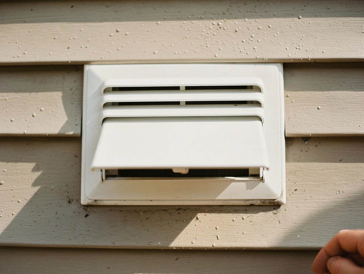 Morgan Dryer Vent Cleaning technician performing professional exhaust vent cleaning at a residential property in Morgan