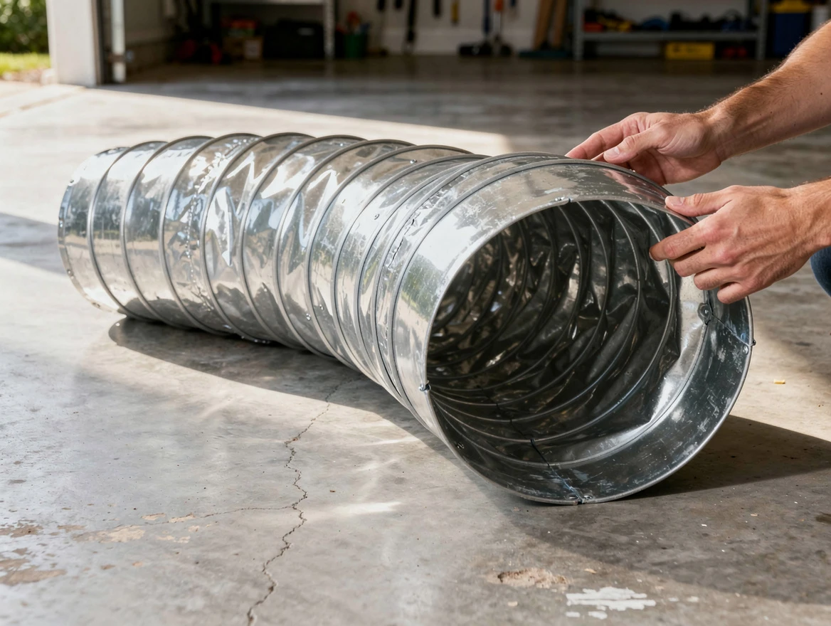 Morgan Dryer Vent Cleaning specialist using advanced equipment for thorough duct cleaning in Morgan
