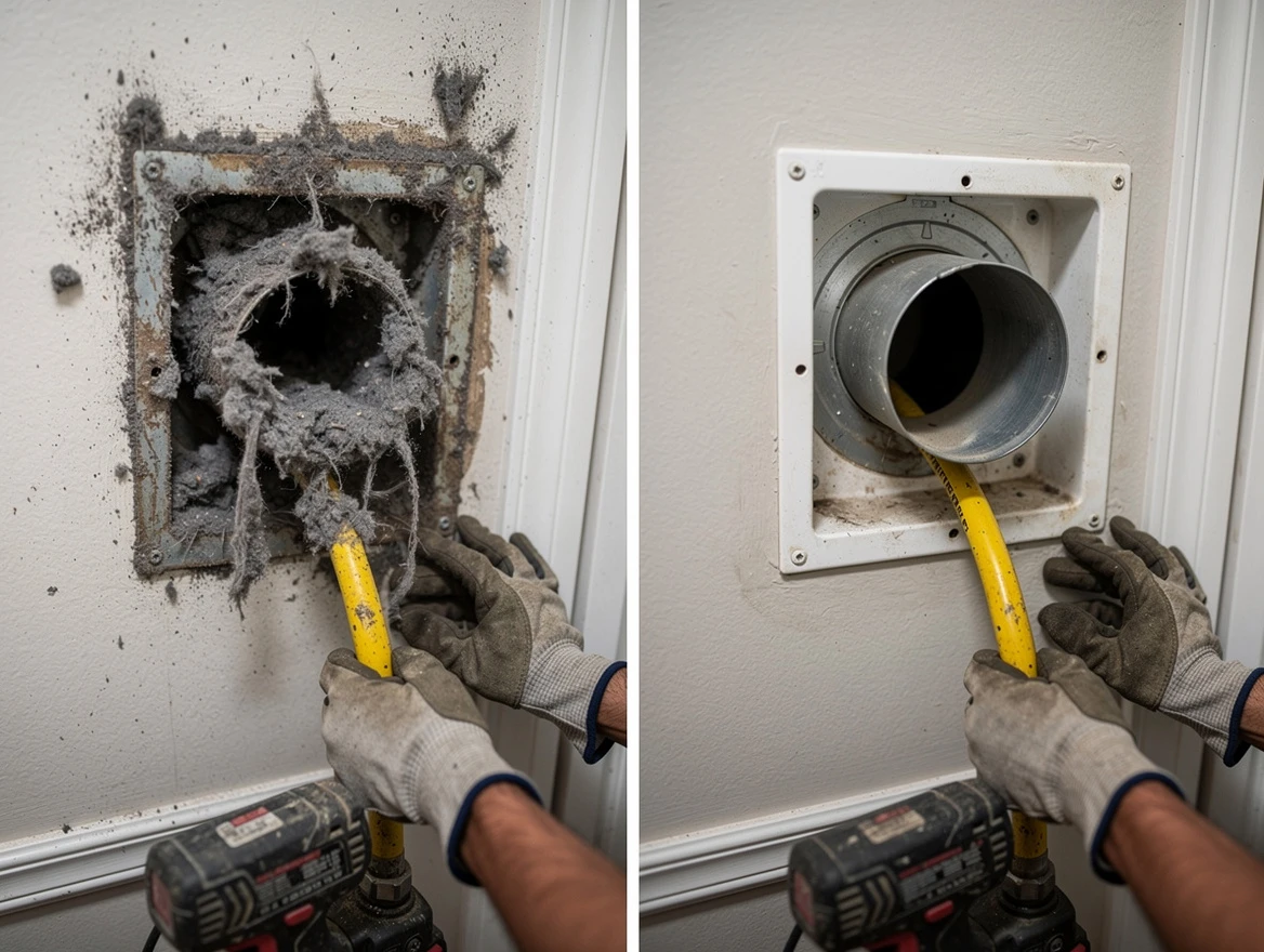 Expert gas dryer vent cleaning by Morgan Dryer Vent Cleaning in Morgan