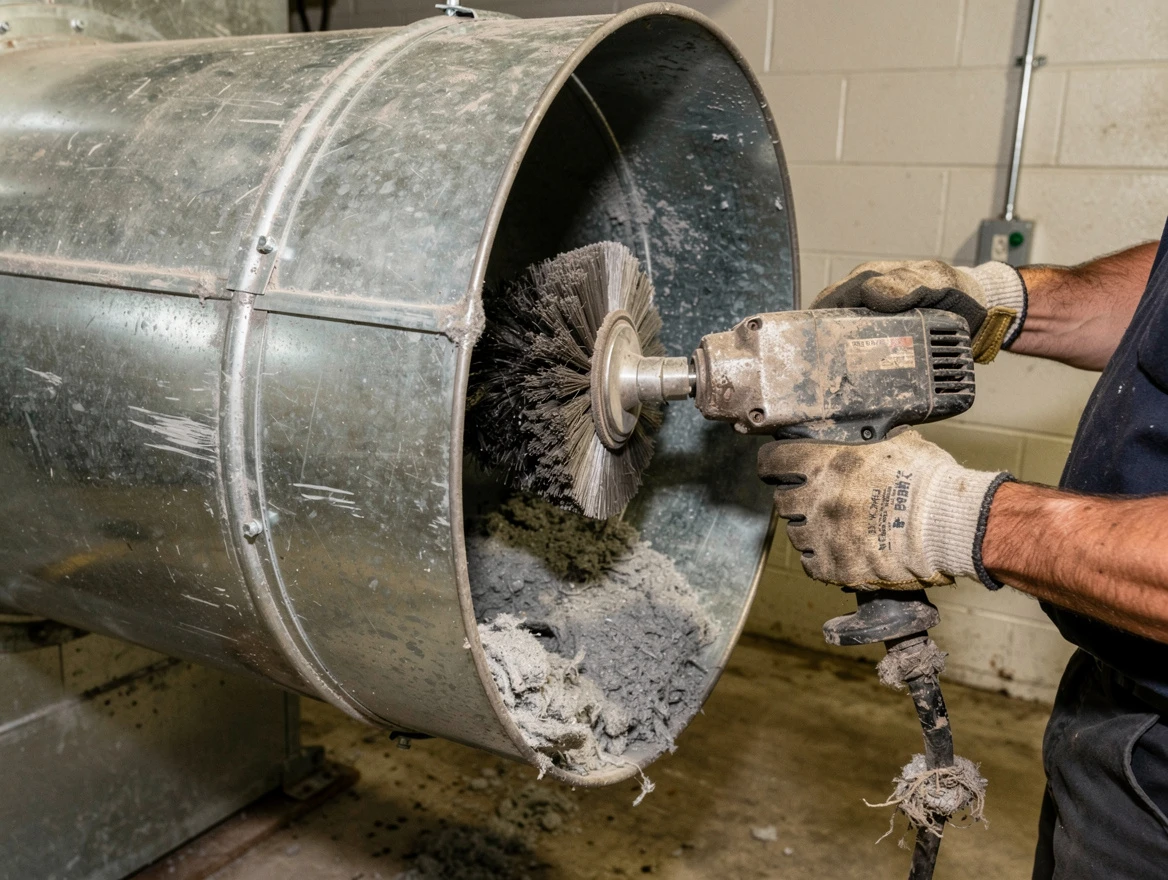 Industrial-grade dryer vent cleaning by Morgan Dryer Vent Cleaning in Morgan